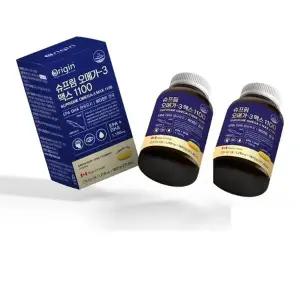 오리진 슈프림 오메가-3 맥스 1100-1,210mg x 180캡슐 1+1 총360캡슐 EPA DHA