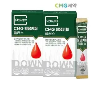 CMG제약 혈당키퍼 플러스 15g x 30포1+1 총60포 혈당케어 배 변활동 원활