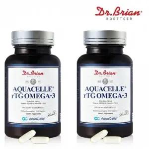 닥터브라이언 아쿠아셀 알티지 오메가-3 60캡슐 1+1 총120캡슐 EPA DHA