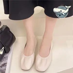 편안한 여자 직장인 데일리 플랫 앵클 슈즈 여성봄단화 단화구두신발