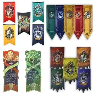 해리포터 기숙사 배너 인테리어 플래그 호그와트 장식