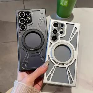 메탈 맥세이프 360 회전링 스탠드 갤럭시 S25 S24 S23 S22 플러스 울트라 케이스