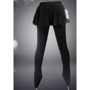 피겨 연습복 훈련복 레깅스 패드 하의 바지 보호 사계절 스케이트 XXXS 의상