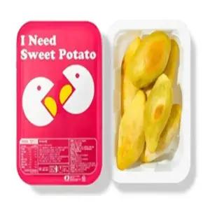 바로먹는 한입쏙 한입 꿀고구마 베니하루카 아이스 냉동 껍질없는 군고구마 120g 12개