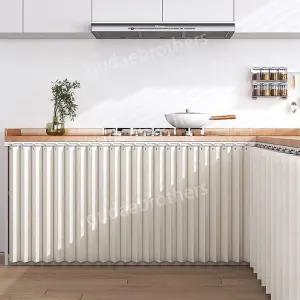 가림막 하부장 가리개 커튼 씽크대 팬트리 선반