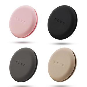 상자 파우더 디자인 세척 방지 메이크업 가방, 퍼프 심플한 젤, 가능한 실리콘 보관 실리카 얼룩 공간 재사용