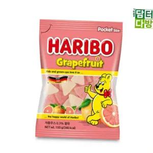 하리보젤리 하리보 그레이프 프루트 X 100g 10개