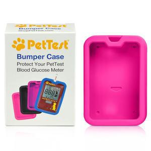 PetTest 측정기용 핑크 실리콘 범퍼 케이스 스타일과 보호의 완벽한 조화 반려동물 모니 키트 보호 커버 안심하고 보호하세요