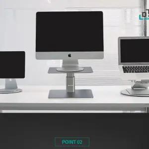 엘디엘 마운트 TV모니터 높이조절 받침대 MCH01S - 모니터받침대, 노트북받침대, 태블릿받침대