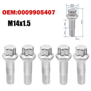 0009905407 휠 러그 볼트 너트, 벤츠 ML550 S500 GLK350 CL500 GL450 W164 X204 W221 C216 용, 5 개, 10 20