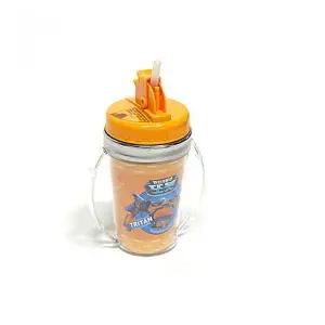 [에이치플러스몰]TBZ 스텐락 또봇 파워 손잡이스텐 빨대컵 중