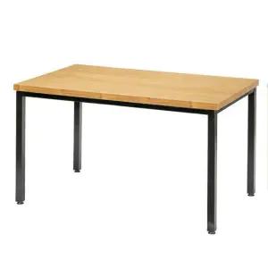 두꺼비가구 업소용테이블 식당 식탁 고기집 불판 자연목 테이블 4인용 D750XW1200XH720