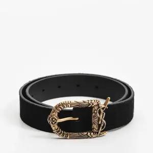 MUST IT_ 골드 YSL 셀릭버클 여성벨트 블랙 533721 03F0W 1000