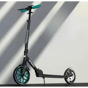 접이식 킥보드 2륜 캠퍼스 폴딩 자전거 양발 페달