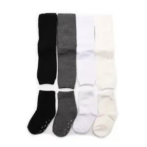 주 어린이 국산 유아 무지 레깅스 양말   초등 남아 스타킹 아동 팬티타이즈 무발 키즈 여아 베이직세트