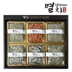 남해안 멸치선물세트 6종세트 설날선물