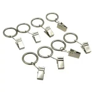 [콩심팥심]8개 소 위한 손쉬운 커튼링 집게 커튼 설치를 커튼부