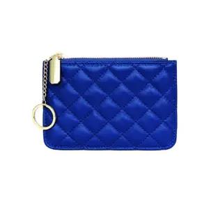 지퍼카드지갑 카드지갑 가죽동전지갑 동전지갑 블루 지퍼카드지갑 동전지갑 포켓지갑