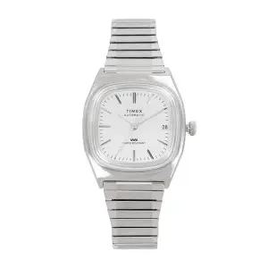 25FW 실버 오토매틱 1983 E 라인 리이슈 34mm 손목 시계 TW2W70800