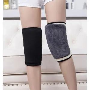 융털 안감 방한 무릎 보호대 2P대 털대 겨울대 남녀공용대 여대 대추천 용천
