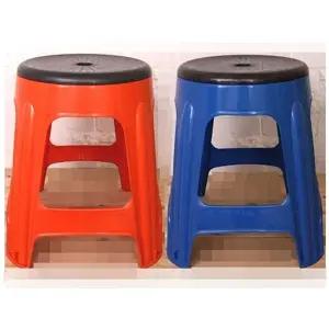 플라스틱회전의자 2개 야외보조의자 캠핑 업소용 간이