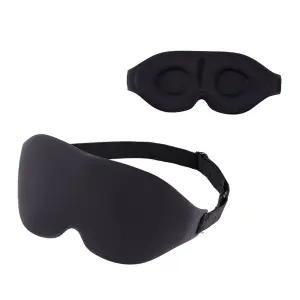 눈가리개 3D쿠션 수면 보호 안대 블랙출장용 기내용 아이마스크 여행용품 빛차단 여행용