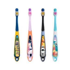 조르단 어린이칫솔 유아 아동 스텝 3단계x4개용 키즈 단체 단계별 집칫솔 집사은품 캐릭터 용칫솔 유치원선