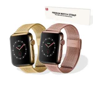 리빙듀오 애플워치 스트랩 메쉬 메탈패션아이템 칼라 시계줄 교체 손목 시계 디자인 소품
