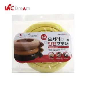 모서리 안전 보호대 대 옐로우 L1016 1개입창문 침대 인테리어대 실내용품 가구대 학교 어린이집 커버 가드