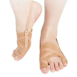 무지외반증 덧신 발가락 보조기 메쉬 호대 풋케어 양말 분리 가락휨 보조 앞발 발양 분할 보호 건강 안에신