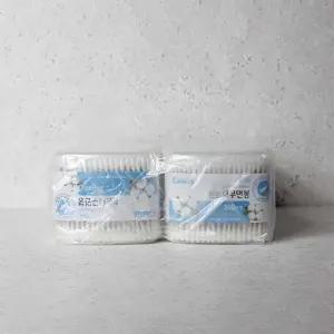 튼튼나무 위생 면봉 350P x 6개 순면 목욕탕 사우나 케이스