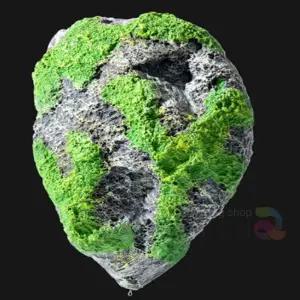 인공 이끼 돌 인공석 수조장식품 어항 수조꾸미기 가짜 수조 수족관 모형