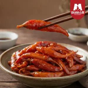 [마녀바스켓] 매콤달콤 고추무침 500g