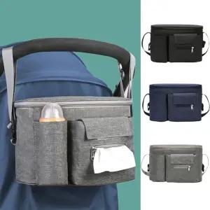 심플 유모차 포켓 방수 수납가방 204914휴대용다용도 파우치 정리함 기저귀 용멀티도 걸이 도백팩 백팩 유