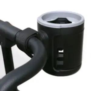 유모차 컵홀더 1개 간편 텀블러 핸드폰거치대형 커피 물통대 걸이 홀더 받침 소품 수납 나들이