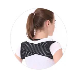 어깨가 가슴 안쪽으로 말리는 분들을 위한 자세 밴드 도움 서포터 결림 패드 고정 벨트 펴기 등밴드 바른