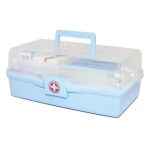 스마트 2호 구급함(케이스 및 내용물 포함)약상자 키트 약통 가정용 휴대용약