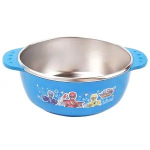 파워레인저 고버스터즈 논슬립스텐대접 (513324) 어린이 키즈 캐릭터 그릇