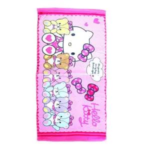헬로키티 아동바디타월 곰돌이유아비치타올 세면 수영 캐릭터 어린이