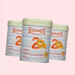 쏭스 오가닉 베이비 골든라벨 2단계 3캔 4313144
