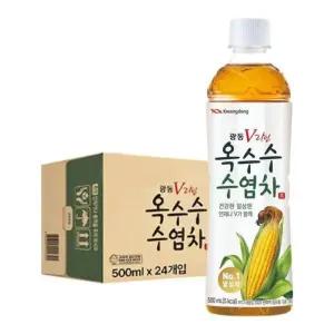 [보리보리]광동 옥수수수염차 500ml 24입 (유/무 라벨 랜덤 발송)