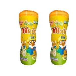 프로엠 뽀로로 유기농 까까 별과자 통 80g 1세트 건강한과자 아기간식 유아과자 어린이집 까까