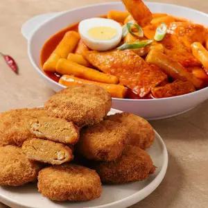 [인정식탁][33떡볶이] 오리지널 떡볶이 566g 1팩 +고로케 2개 증정