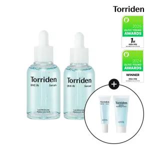 [SET] 토리든 다이브인 저분자 히알루론산 세럼 50ml+40ml (+다이브인 세럼 10ml+수딩크림 20ml)