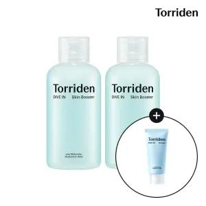[SET] 토리든 다이브인 저분자 히알루론산 스킨부스터 200ml X 2개 (+다이브인 크림 20ml)