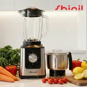 신일 초고속 2in1 스테인레스 믹서기 분쇄기 이유식 야채다지기