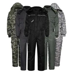 겨울방한작업복세트 배달 점프수트 추천 정비복 패딩작업복 우주복 기모스즈끼 점퍼 기모바지 낚시 회사단체복