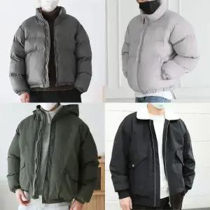 퀄리티보장 핏보장 벤티브 남성 웰론 패딩점퍼 후드 하이넥 항공점퍼 숏패딩 M~4XL