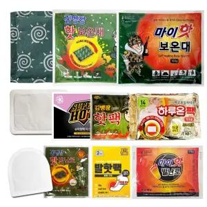 김병장 마이핫보온대 160g x 60개/손난로 군용 핫팩 붙이는핫팩 발핫팩 발난로