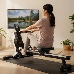 [바디엑스]로잉머신 이지핏로잉 홈트 유산소 노젓기 전신 헬스 조정 근력 운동